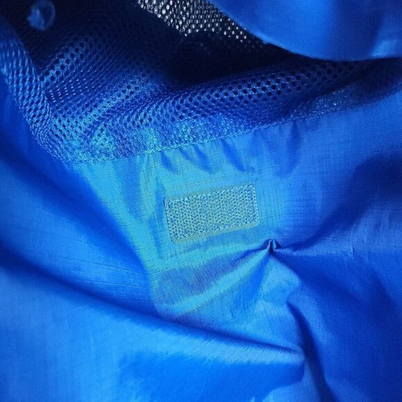 Core 365 By North End Blue Hooded Windbreaker Rain Jacket Waist Length Mens L - Picture 5 of 10